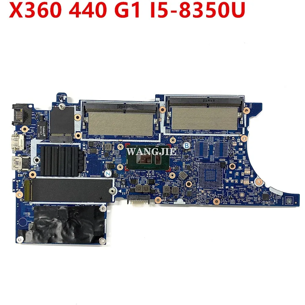 L5766-601 L28239-601 For HP Probook X360 440 G1 Laptop Motherboard 17869-1 448.0EQ08.0011 SR3L9 I5-8350U DDR4 100%  Fully Tested