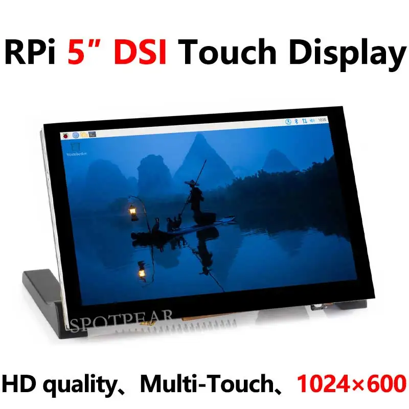 

Raspberry Pi 5 inch DSI Display MIPI LCD (C) Capacitive TouchScreen 1024x600