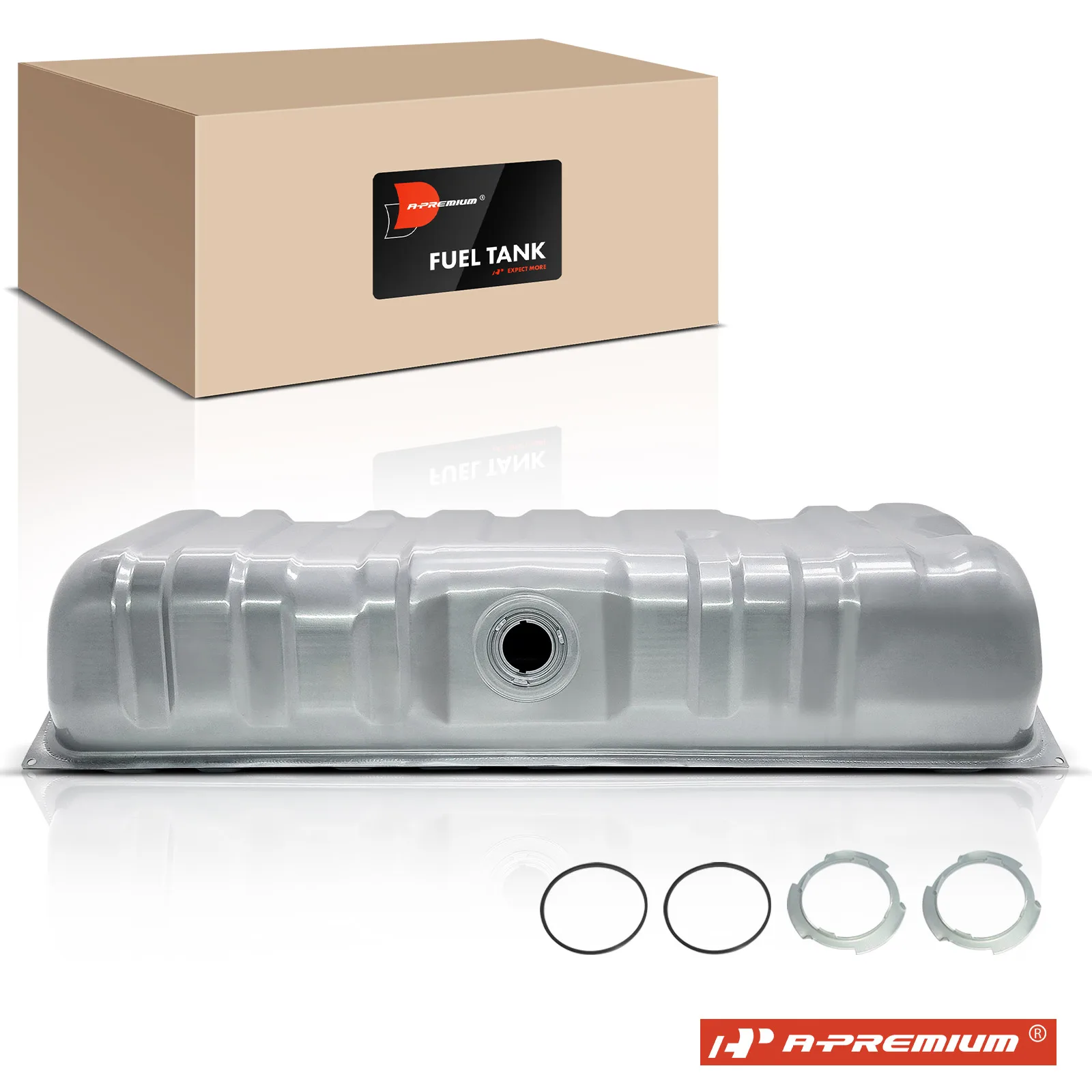 A-Premium Galvanized Steel Fuel Tank for Lincoln Continental 1973 Ford LTD Custom 500 1972-1973 Custom 1972 Mercury Marquis