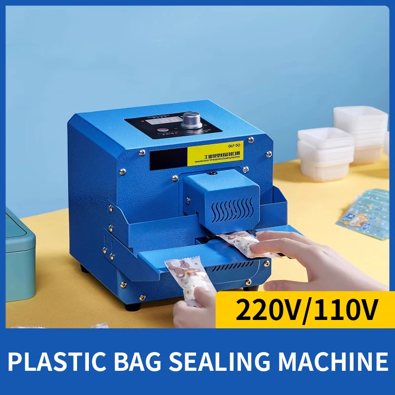 Commercial Full-automatic Mooncake Bag Sealer Machine Plastic Bag Food Sealing Machine Small Heat Tea Leaf Snack Sealing