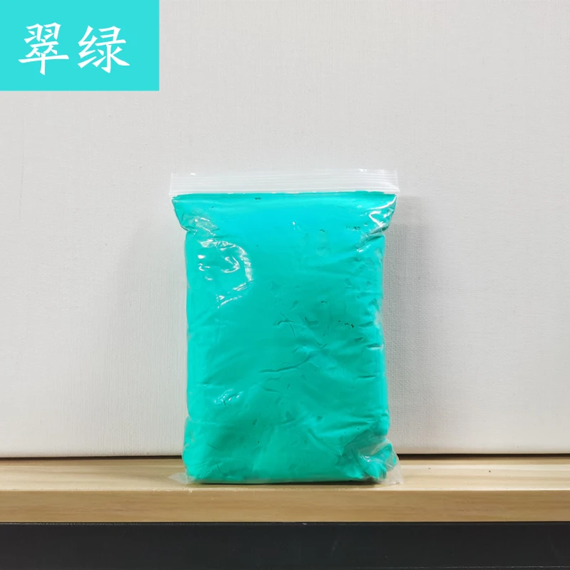 24 kleuren Super Lichte Klei Niet giftig 100g 500g in Zak Plasticine Kleur Klei Ruimte Modder Kleuterschool school Handwerk DIY Materiaal - afbeelding 1