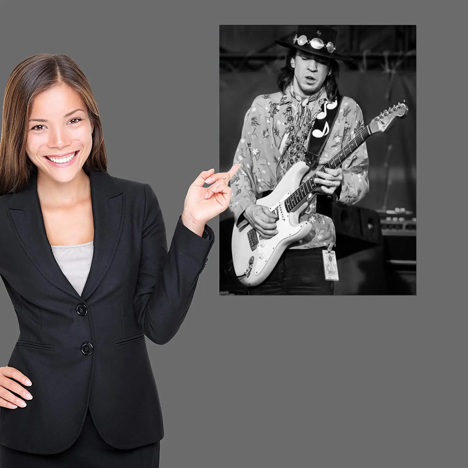 stevie ray vaughan Singer Canvas Art Poster and Wall Art Picture Print Modern Family bedroom Decor