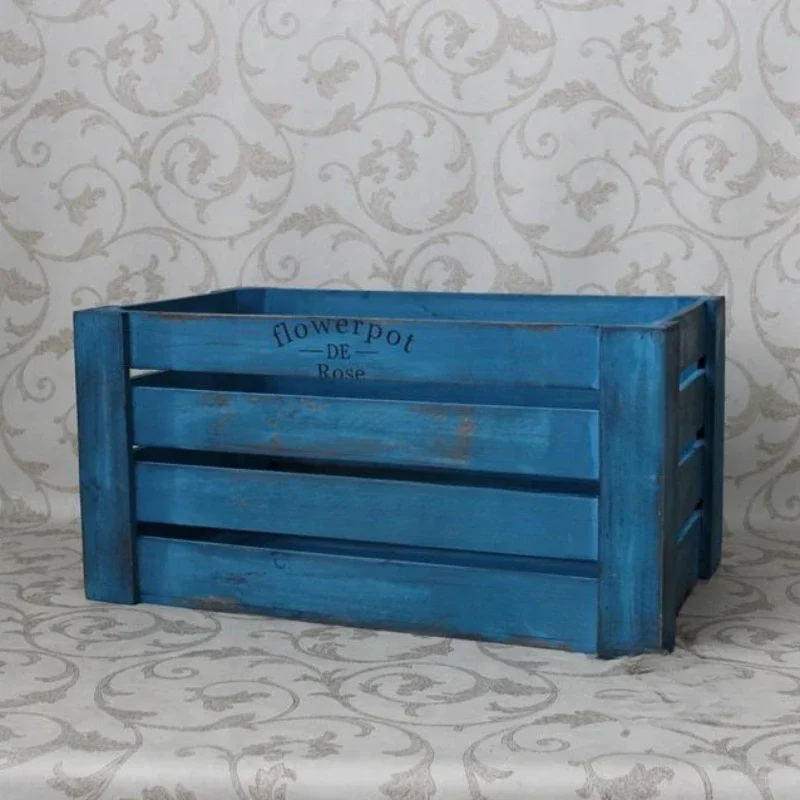 Cedar Wine Storage Box, Slatted Display Crate, Vintage Decorative Container, Rustic Wooden Vino Warehouse Solution