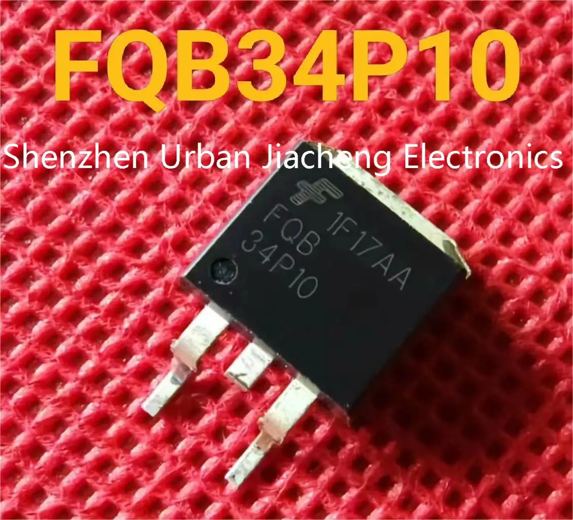 10PCS/LOT FQB34P10 TO-263-3 MOSFET QF -100V 33.5A Imported Original Best Quality In Stock Free shipping