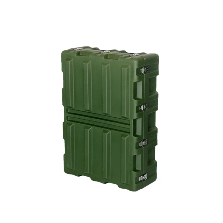 RPG3736 EVEREST Army Green Plastic Transoprt Case Storage Box Storage Cabinet Rotomolding Transport Box