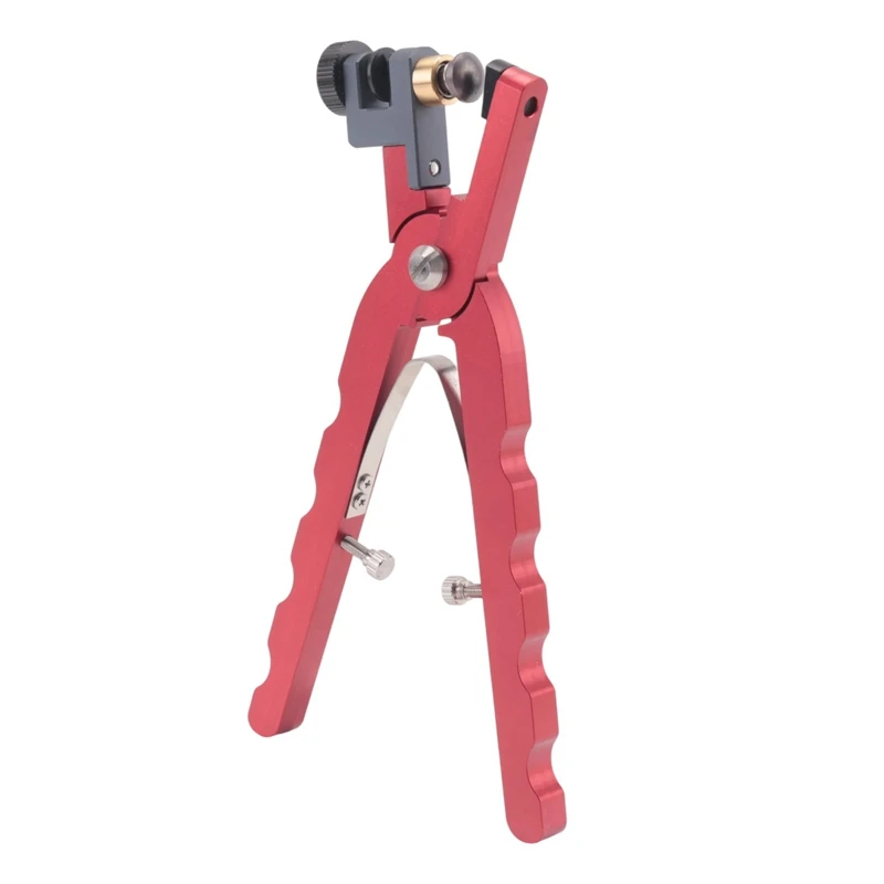 6Pack X(Leather Watch Strap Cutting Plier Tool for Spring Bar Fix Catches Hand Red Straight Bracelet Pliers