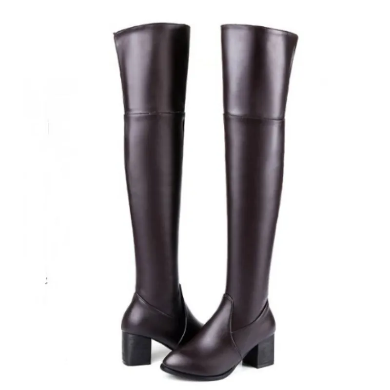 bottes-a-talons-hauts-pour-femmes-a-la-mode-hauteur-du-talon-d'environ-6-cm-bottes-pour-femmes-au-dessus-du-genou-bottines-a-bout-rond-noir-blanc-marron
