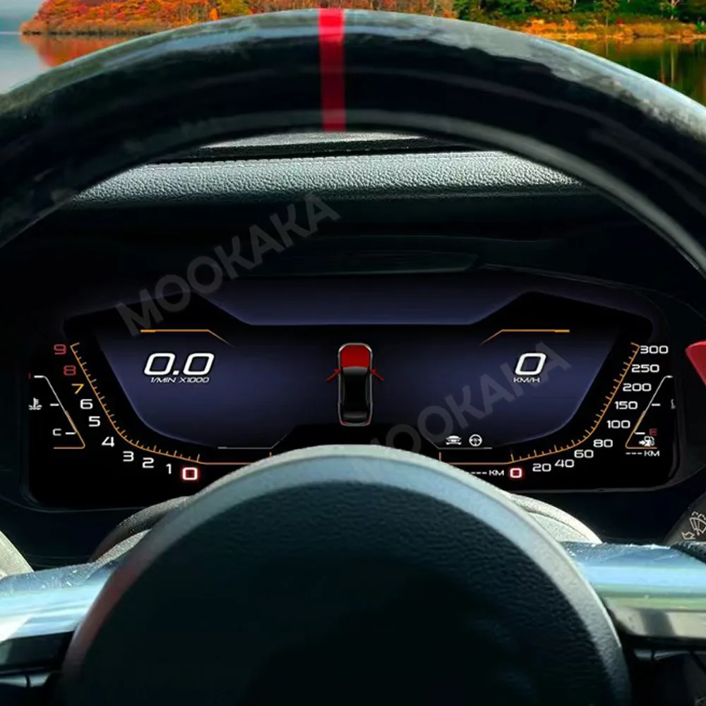 

Автомобильная цифровая приборная панель для Ford Mustang 2015-2020, ЖК-дисплей, приборная панель, виртуальный плеер-кабина, спидометр, экран, головное устройство