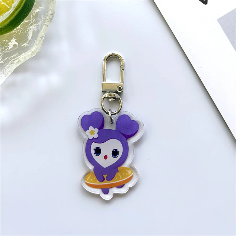 Kpop MOMO Cartoon Keychain Bag Pendent Keyring Phone Chain TZUYU MINA JIHYO SANA Accessories Fans Couple Gifts