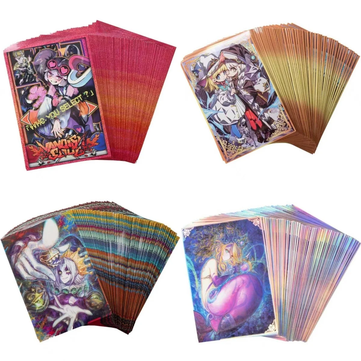 60pcs DoomZ VII Seven-Elara Yu-Gi-Oh! Diy Board Game Card Holder