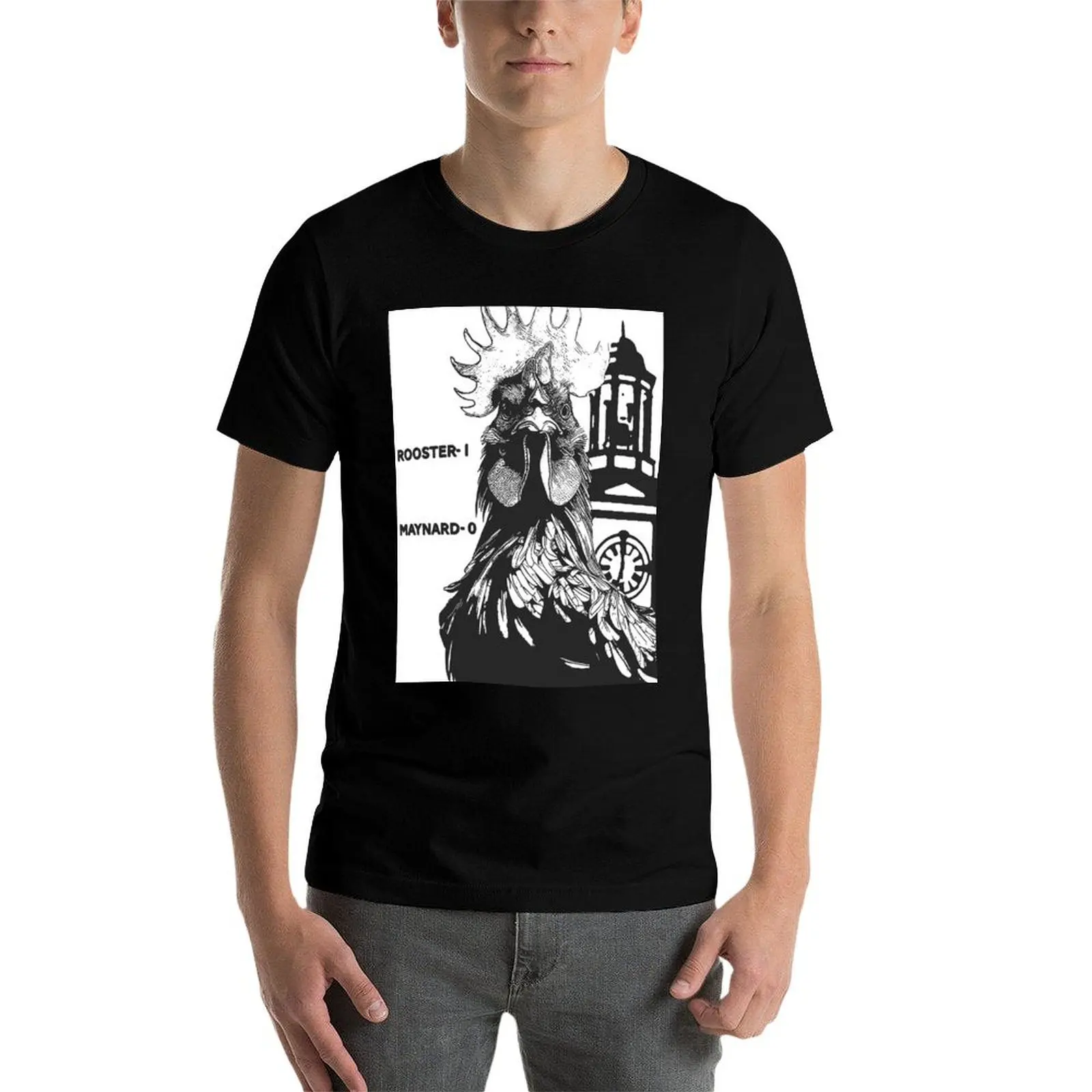 

Rooster Time T-Shirt man t shirts for men t shirts for man graphic tees cotton t shirt pack T-Shirt