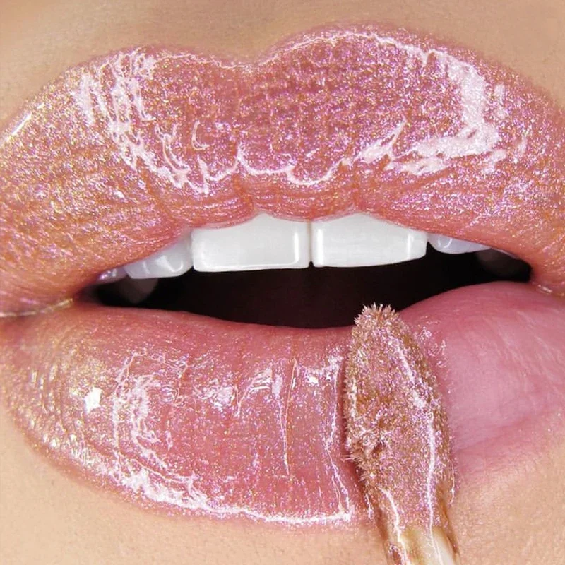 Glitter Nude Liquid Lip Gloss Waterproof Last Moisturizing Non-stick Cup Mirror Surface Lip Glaze Sexy Shimmer Lipstick Cosmetic