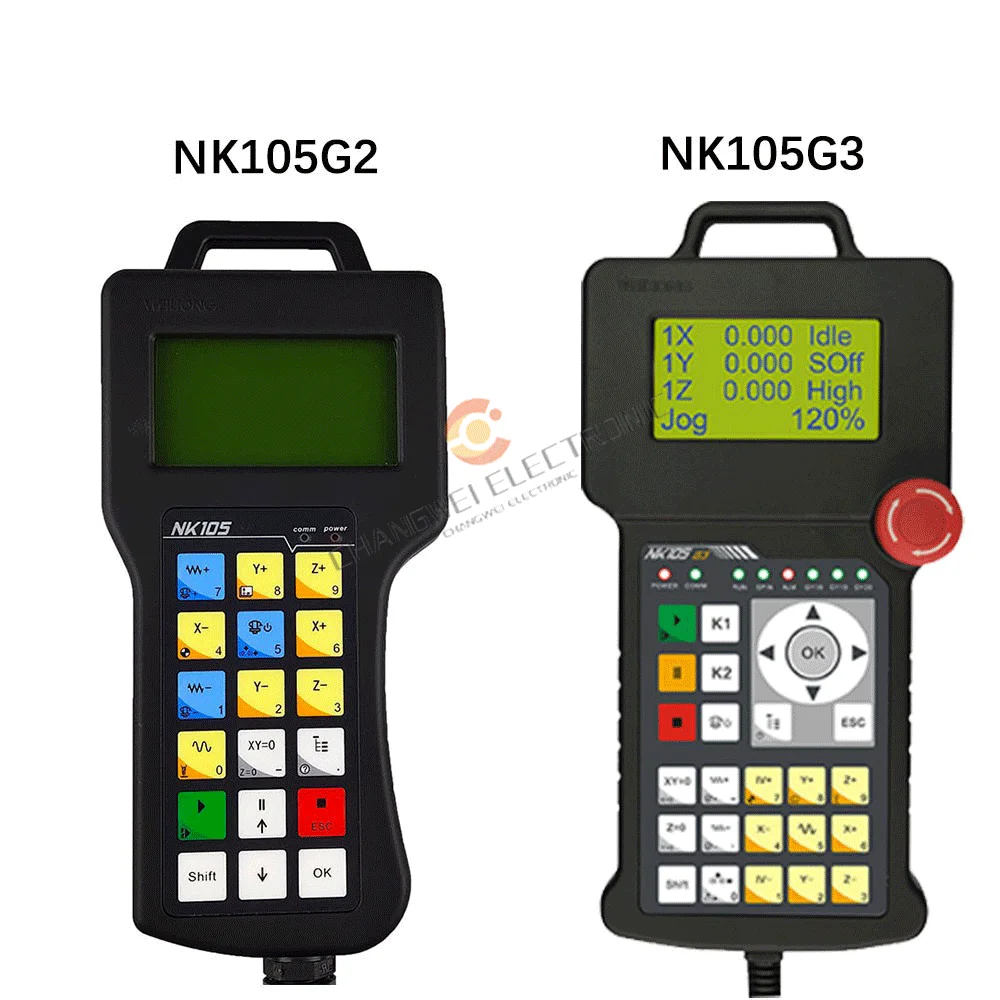 weihong cnc motion control system axis motion card nk105 g3 handle remoto para cnc router 01