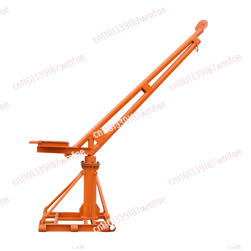220V rotation angle 360 degrees outdoor mini crane 1000kg