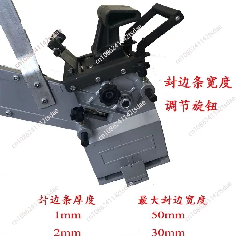 Mt985 Portable Edge Banding Machine Curved Straight Manual Edge Banding Machine Woodworking Edge Banding Machine 220V/50Hz