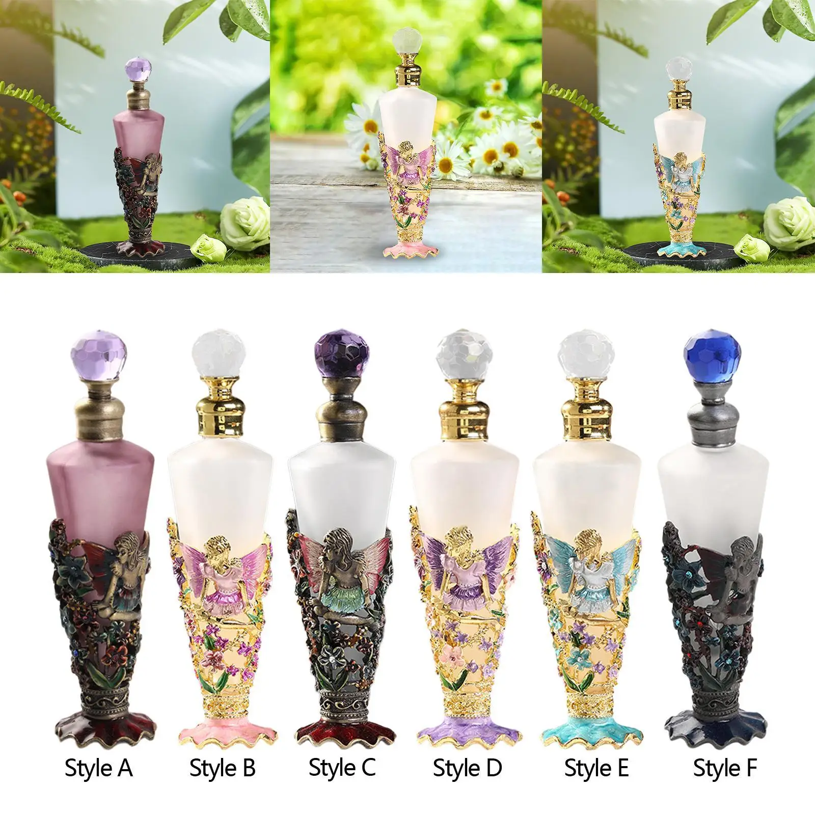 زجاجات عطر زجاجية زجاجة سفر زجاجية فاخرة للنساء والفتيات