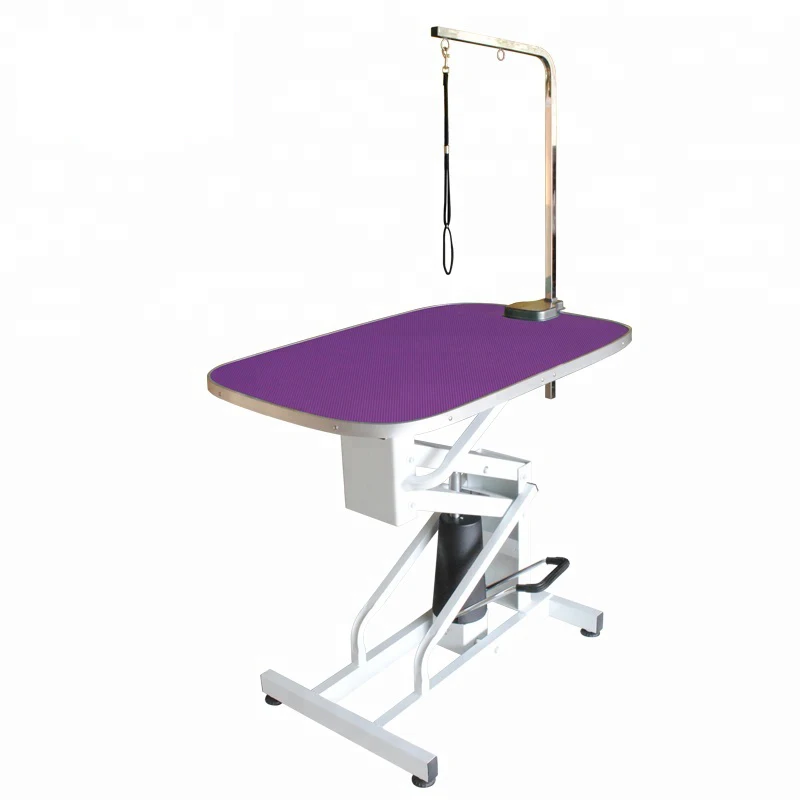 High Quality Height Adjustable Hydraulic Lifting Pet Dog Grooming Table