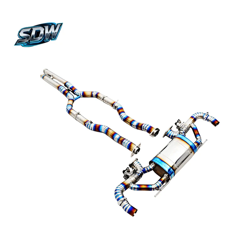 Titanium Valvetronic Catback Exhaust System for  DB11 DBS DB12 V8 Vantage Supercar Performance Upgrade