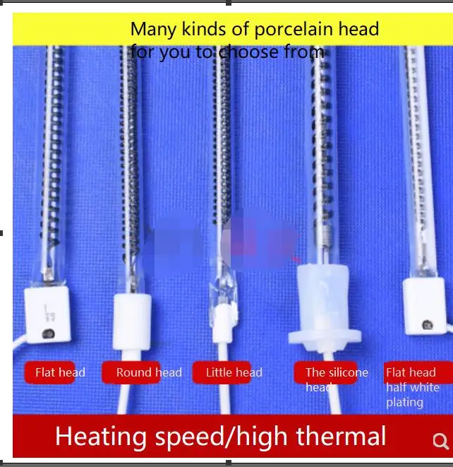 

Customized Carbon Fiber Electric Heating Tube Far Infrared Quartz Heating Tube Printing Drying Tea Machine Heater Energy Saving