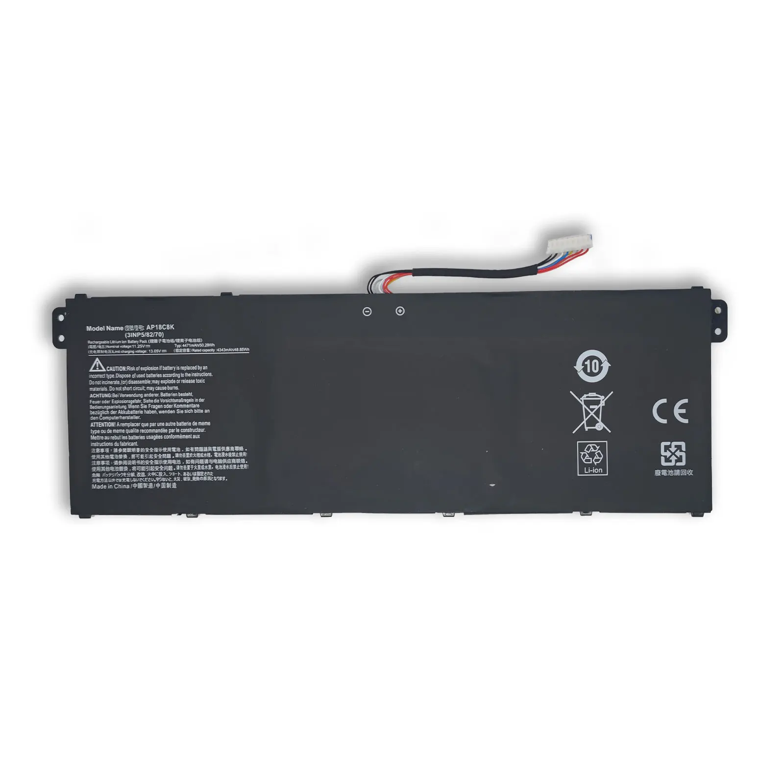 AP18C8K bateria do portátil, 11.25V, 50.29WH, lítio para Acer Swift 3, SF314-32, SF314-42, N19C4 série, bateria digital, nova chegada