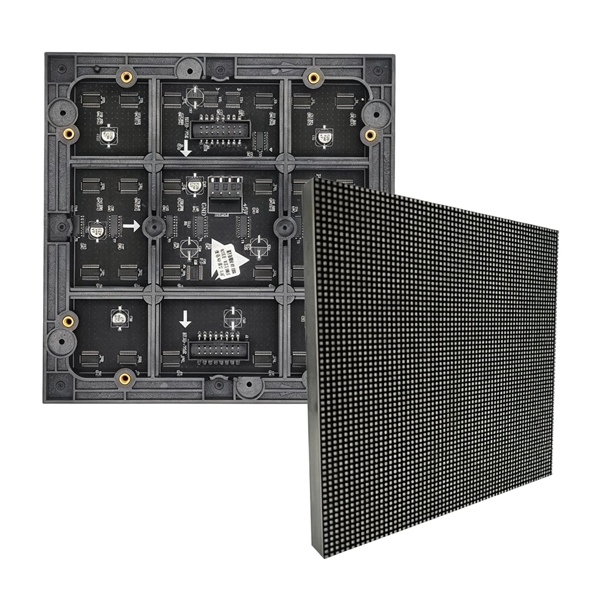 Moduł ekranu LED P2.5 do użytku wewnętrznego, pełnokolorowy, 160x160mm, wysoka jasność, 64x64 piksele, skanowanie 1/32, panel wyświetlacza LED RGB SMD2121. — 2
