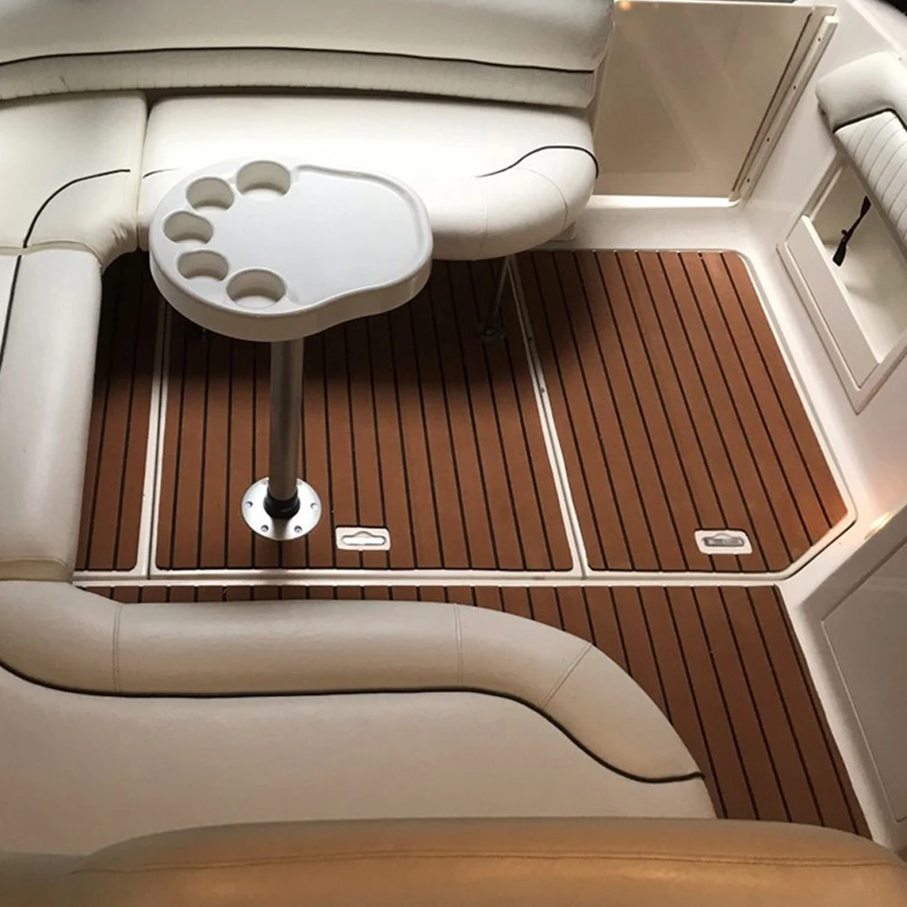 90x240 سنتيمتر مركبة بحرية الأرضيات الاصطناعية ذاتية اللصق إيفا رغوة يخت سطح السفينة ورقة مركبة بحرية الطابق الاصطناعية سطح السفينة ورقة #1