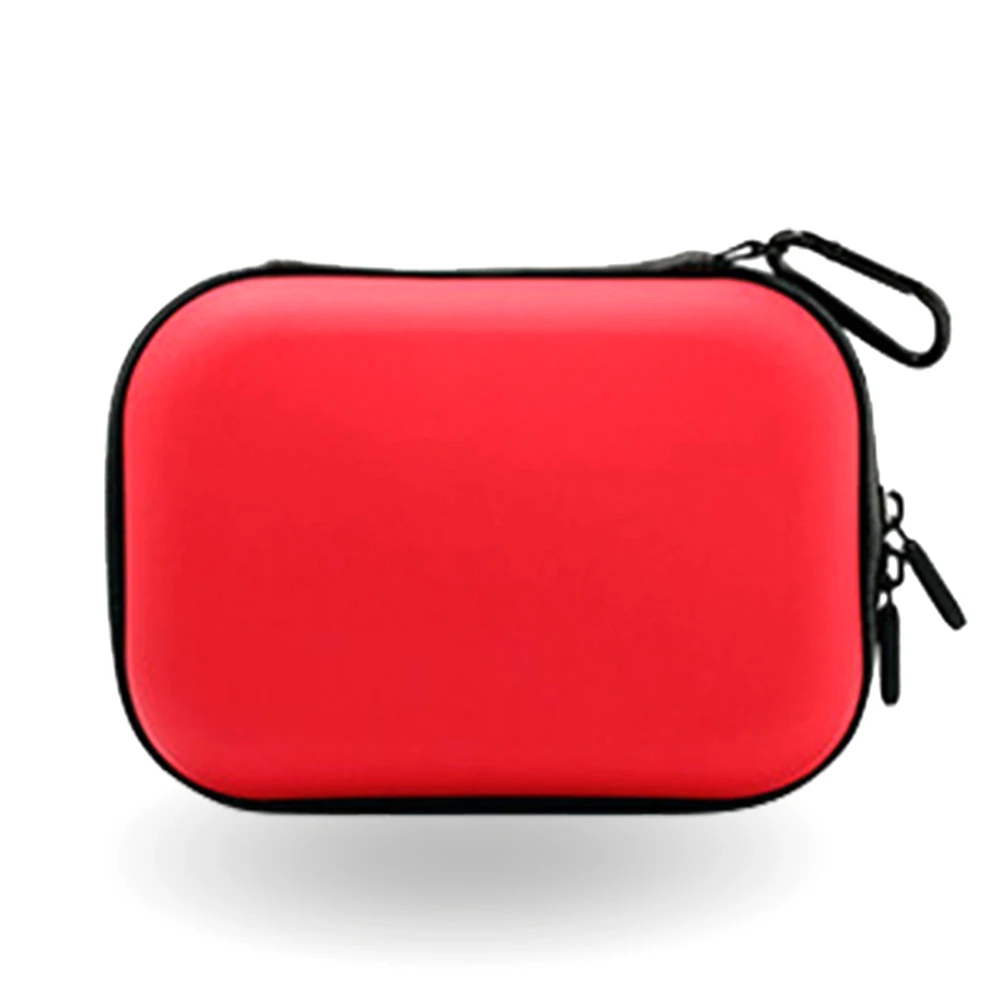Сумка для аптечки, пустая портативная медицинская сумка для оказания первой помощи, коробка для хранения первой помощи, жесткий чехол, пустой идеально подходит для домашнего офиса, автомобиля
