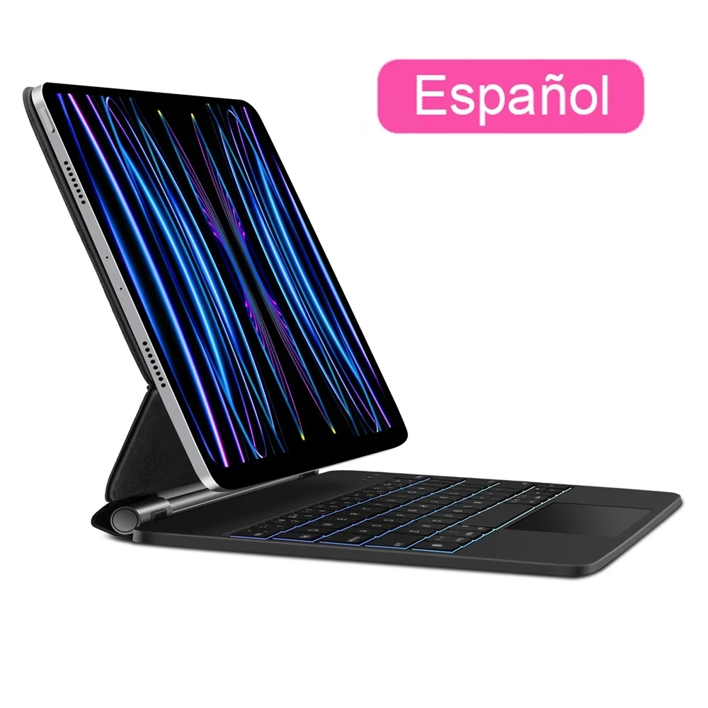 GOOJODOQ Magic Keyboard for iPad Pro 11 2024 Air 4 Air 5 Air 6 for