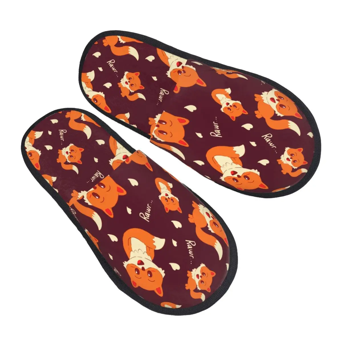 

Cute Fox Slipper For Women Men Fluffy Winter Warm Slippers Indoor Slippers