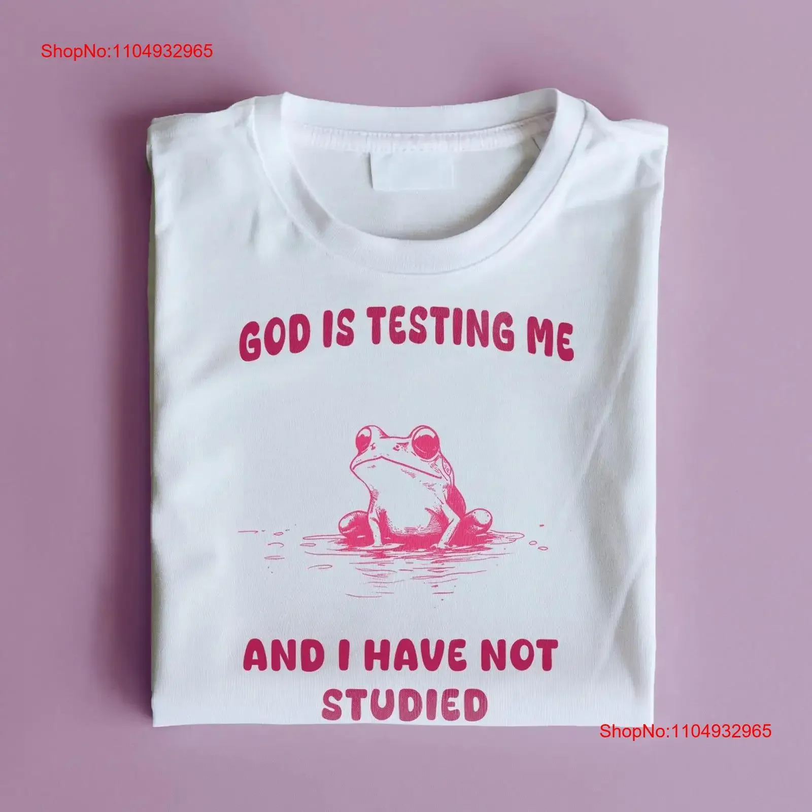

God Is Testing Me T Shirt Vintage Funny Gender Neutral Cotton vintage Washed homme Stretched Versatile Casual streetwear Soft