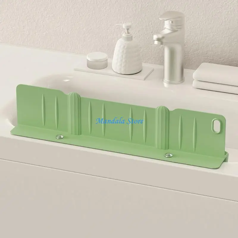 

U2JC Durable Sink Protector TPR Sink Panel Sink Barrier with Sucker Easy to Install Sink Accessories Perfect for Cleanliness
