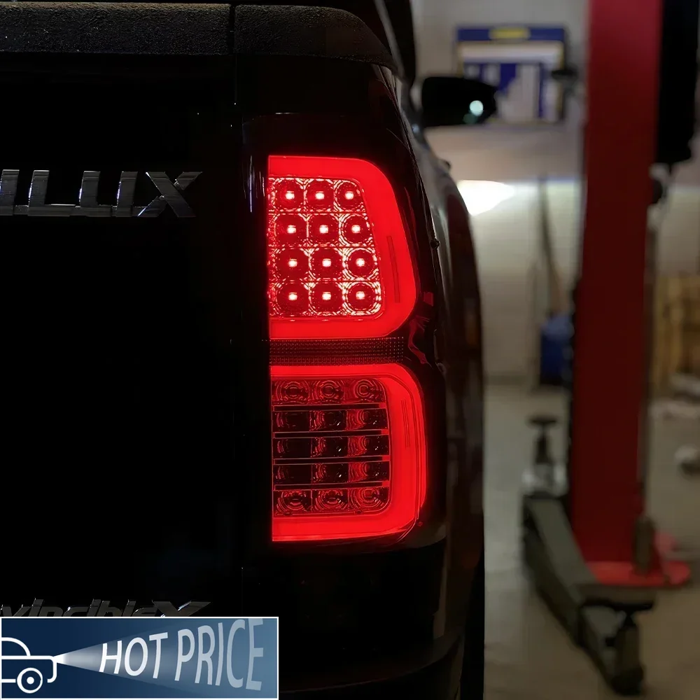 Car Taillight For Toyota Hilux 2015-2021 All New Upgrade High-flashing LED taillights Styling Latest Models Hot Sale Accessories