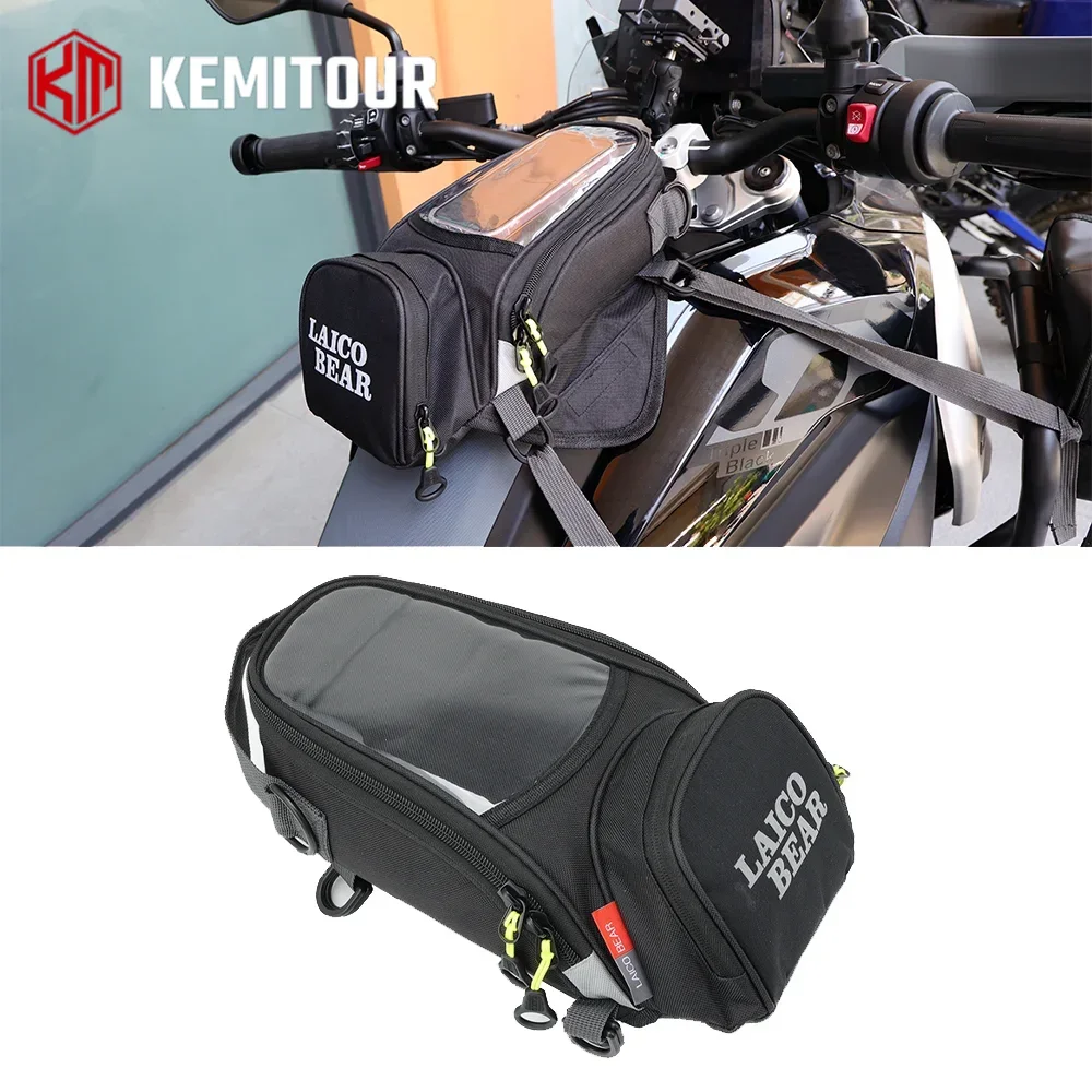 

For BMW R1200GS R1250GS R1300GS LC ADV Bumper Tool Bag Fuel Tank Storage Portable G310GS G310R S1000RR M1000RR Series Universal