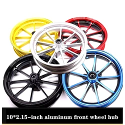 Motorcycle E-scooter Universal Modify 10inch Hub Front Rims Disc Brake Wheel 5.7 7.0 For RSZ JOG CUXI Zoomer50 Small Turtle King