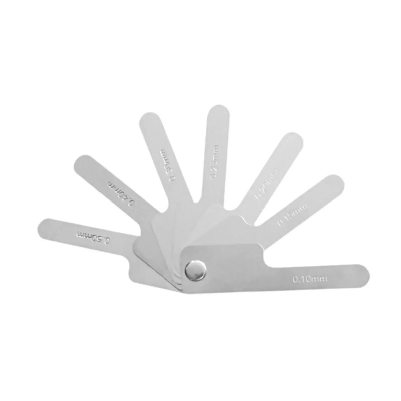 مسطرة قياس تخفيض الأسنان البينية مسطرة فجوة تقويم الأسنان من الفولاذ المقاوم للصدأ