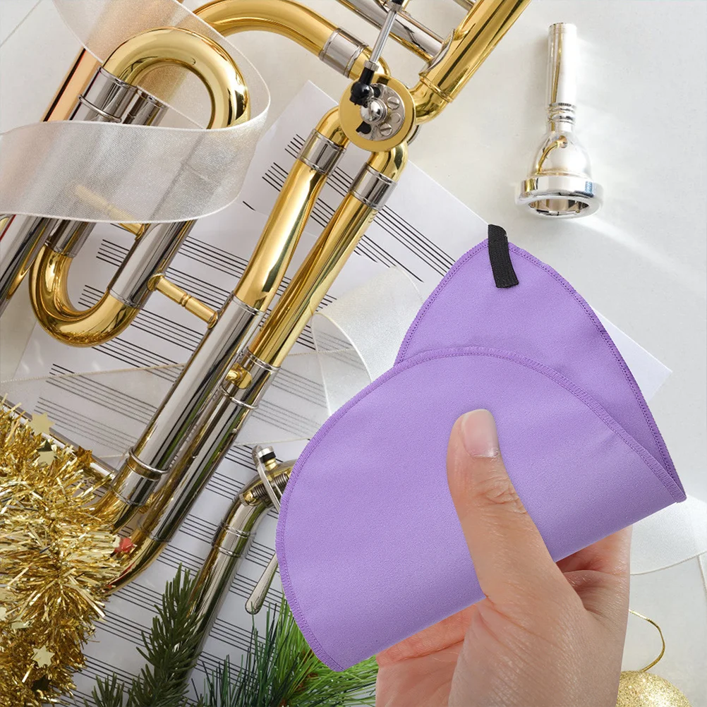 

4 Pcs Cleaning Cloth Clarinet Saxophone Flute for inside Piccolo Accessories Kit Microfiber