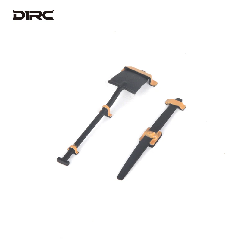 

D1RC Верблюжья чашка, имитация настроения, украшение, лопата, стальная пластина для 1/10 RC гусеничного автомобиля SCX10 TRX4 90046 TRX6 D90, обновленные детали