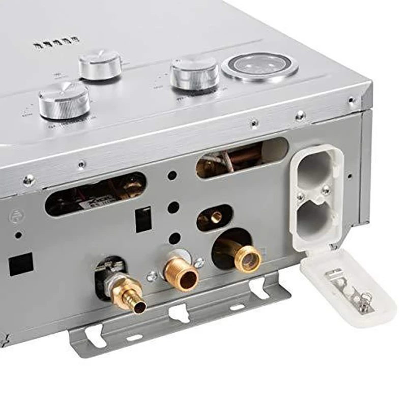 DIVEDEER Wall-mounted Water Heater 8L/12L/16L/18L Natural Gas Liquefied Water Heater Household Automatic Fast Gas Water Heater