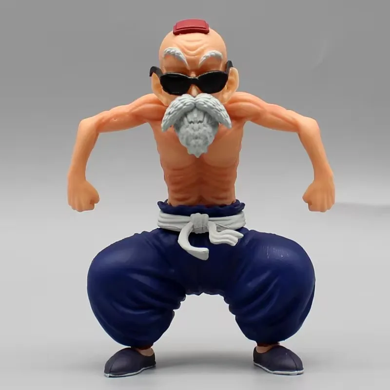 10CM Dragon Ball Z Anime Figures Master Roshi Action Figurine MuscleKame Sennin PVC Statue Collectible Model Decoration Toys