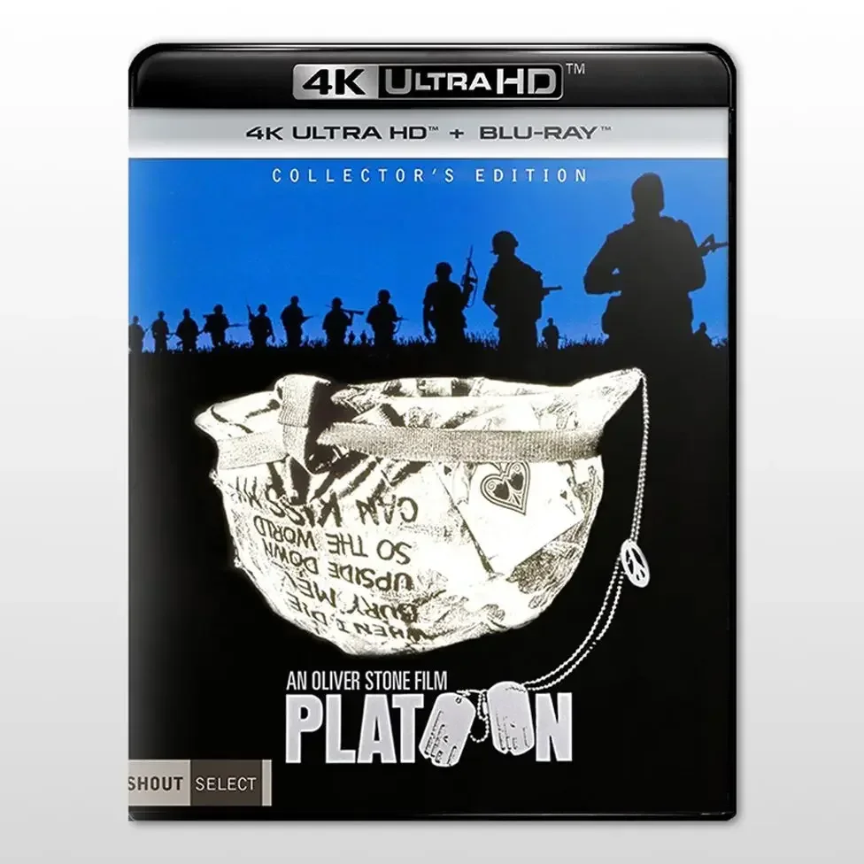 

Platoon 4K UHD Blu-ray Disc 1986, диск DTS-HD 5.1, английский язык, китайские иероглифы, Dolby Vision