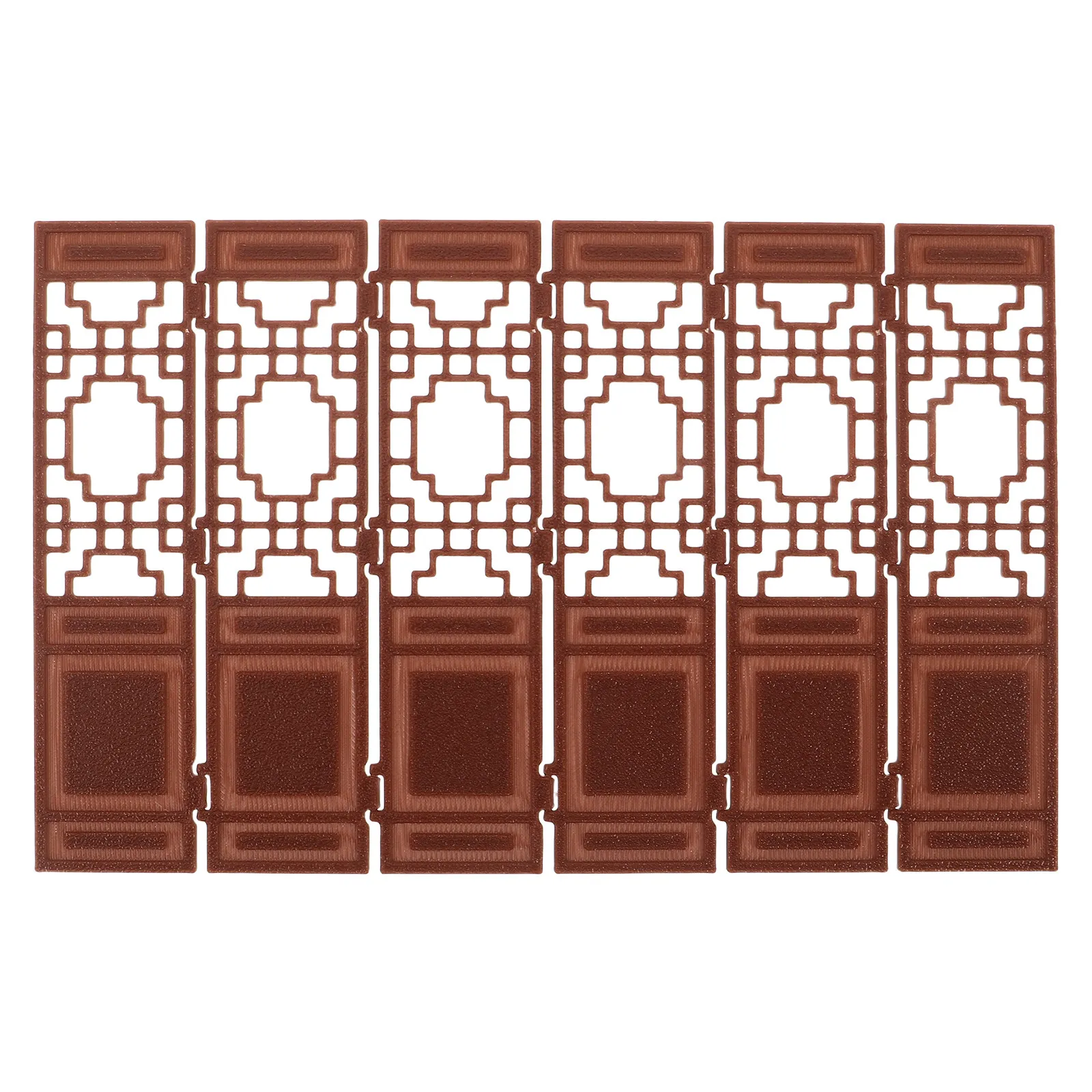 

Миниатюрная китайская складная ширма в масштабе 1:20, винтажный декор для рабочего стола, декоративный разделитель комнаты для кукольного домика и песочницы