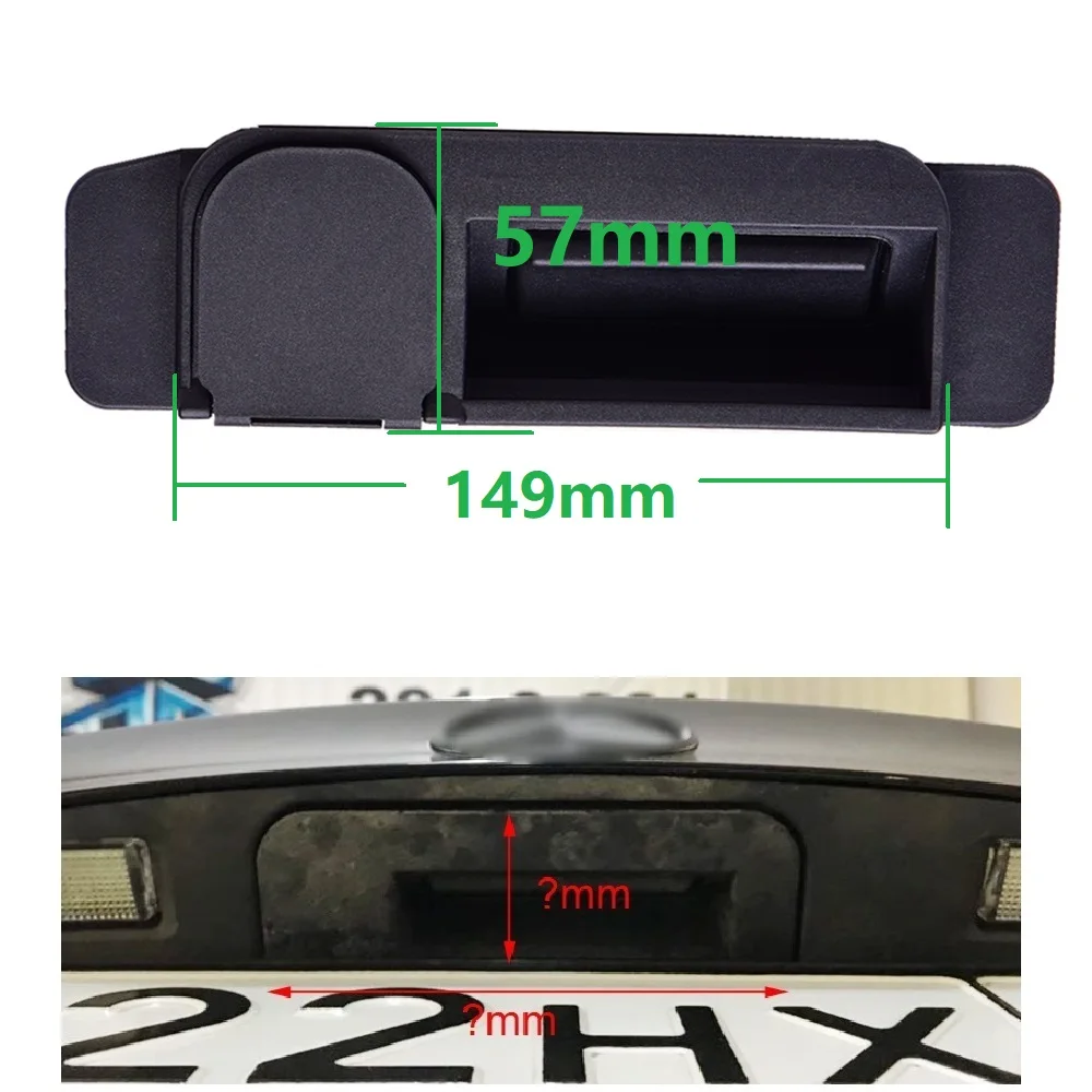for Mercedes Benz c class W205 CLA C200L C180L C260L E300L GL450 Rear View Parking Backup Trunk Handle Flipping Emblem Camera