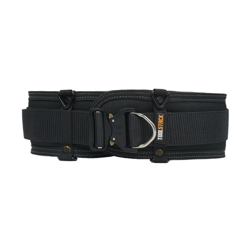 TOOLSTACK Heavy Work Belt Quick-Lock Durable Thickened & Widened Working Belt Adjustable Buckle Waist-Support Construction Belt