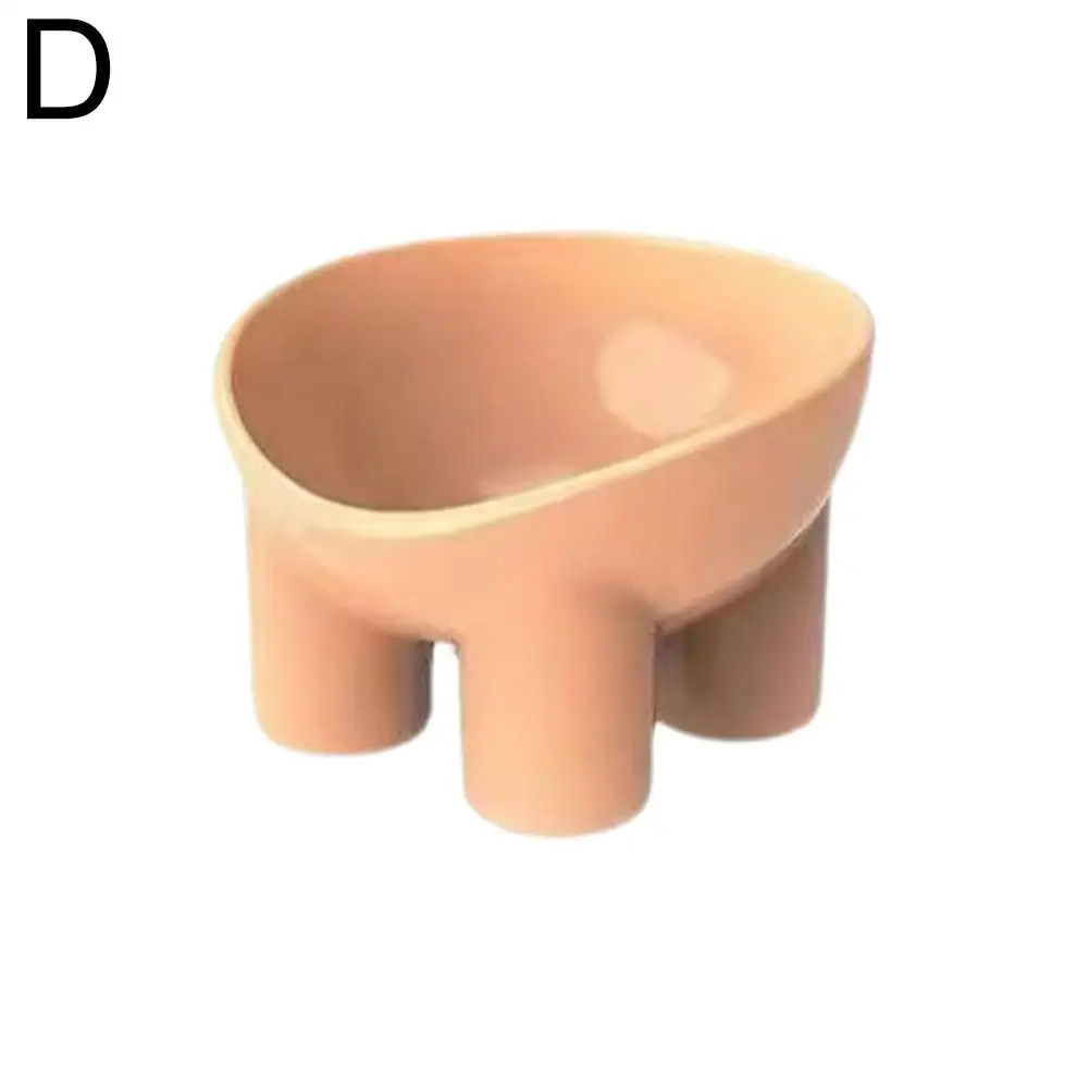 Food Bowl Cor Grosso Pernas Pés Altos Prato Gota Estável, Comer, Anti 4-Color Pet Grade Suprimentos, Água Dog Bowl, Fo G1t7