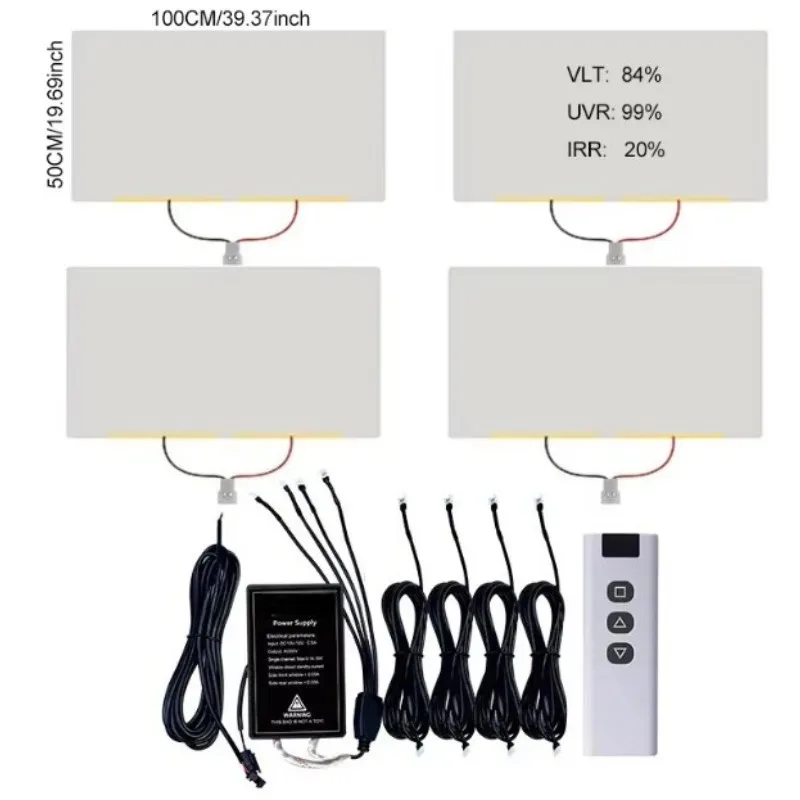 

Интеллектуальная автомобильная пленка для затемнения стекол с электронным управлением, теплоизоляционная солнцезащитная пленка