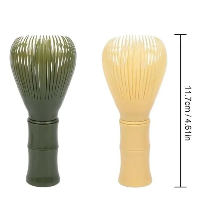 ABVC 4PCS PP Resin Matcha Whisk Chasen Brush Tools For Matcha Green Tea Powder Reusable Powder Whisk Prepare