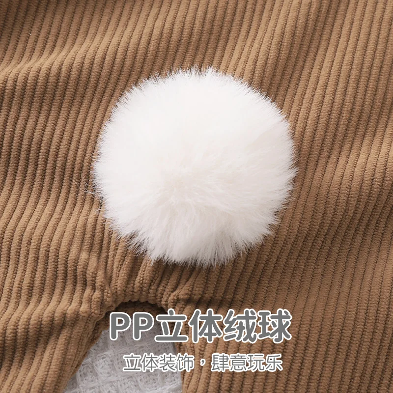 【Youqi】ชุดเอี๊ยมเด็กทารกสไตล์จีนสำหรับเด็กชายและเด็กหญิง ชุดเอี๊ยมแบบชิ้นเดียวสำหรับเด็กทารก กางเกงขายาวทรงตรงแบบเปิดเป้าลำลองสำหรับเด็กเล็ก