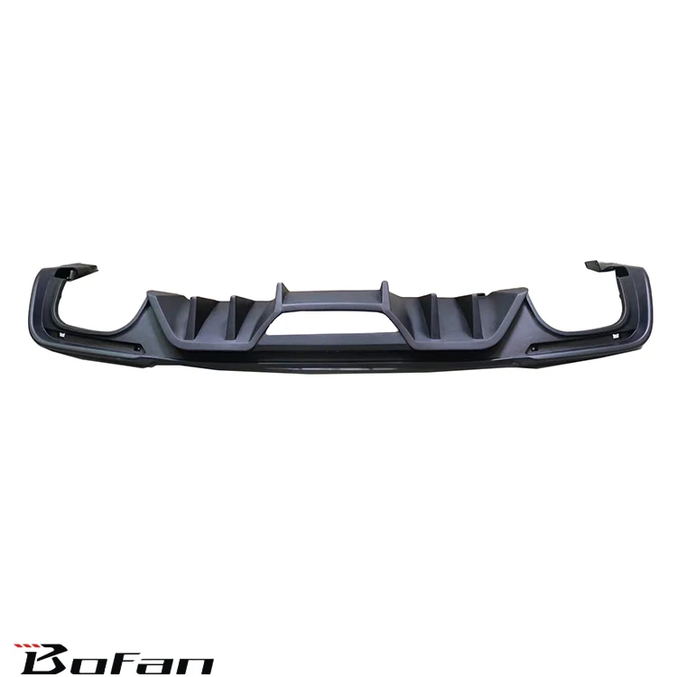 

High Quality PP Material ROCK Style Car Bumper Rear Diffuser Lip for Mustang 2018-2022