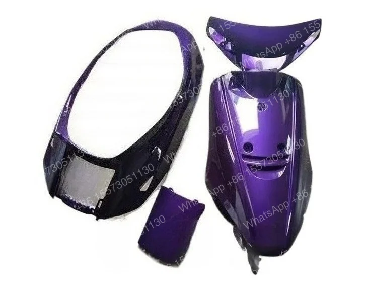 Suitable for Yamaha 50 JOG2 Full Set Body Cover Kit, ABS Plastic , Solid Color & Latte Flower Design, Replacement Shell Panel