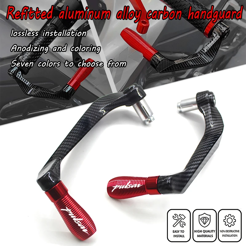 

For Bajaj Pulsar 200 NS/200 RS/200 AS Motorcycle Universal Handlebar Grips Guard Brake Clutch Levers Handle Bar Guard Protector